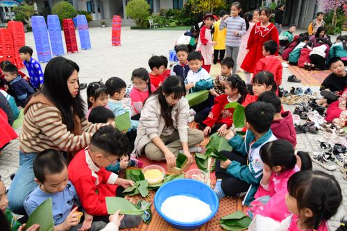 Trường Tiểu học Tiên Cát tổ chức 'Ngày Tết quê em'
