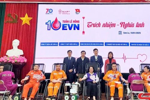 Chương trình 'Tuần lễ hồng EVN' lần thứ X