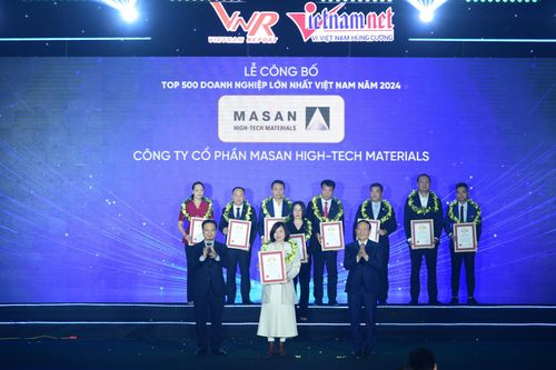 Masan High-Tech Materials: 'Top 500 Doanh nghiệp lớn nhất Việt Nam năm 2024'