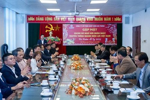 Gặp mặt tri ân cán bộ hưu trí - Nét đẹp văn hóa của Nhiệt điện Hải Phòng