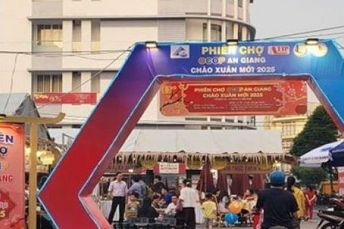 Hơn 700 sản phẩm góp mặt tại phiên chợ OCOP An Giang – Chào Xuân mới 2025
