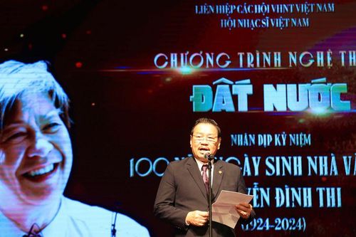 Chương trình nghệ thuật đặc biệt tri ân những giá trị nhân văn sâu sắc của nhà văn hóa Nguyễn Đình Thi