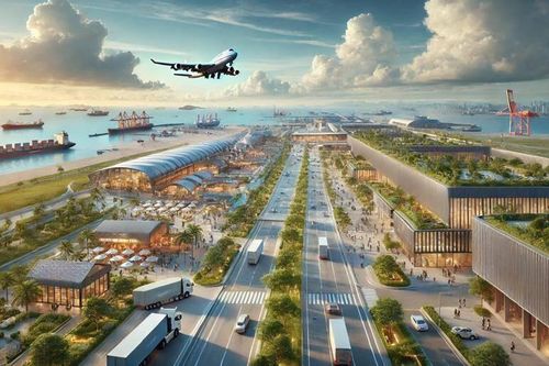 Nghiên cứu làm khu thương mại tự do kết nối sân bay Long Thành
