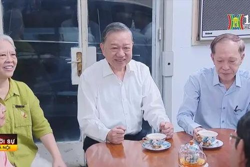 Chúc tết các gia đình nguyên lãnh đạo Đảng, Nhà nước