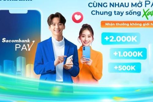 Cùng nhau mở Pay - Chung tay sống xanh với Sacombank