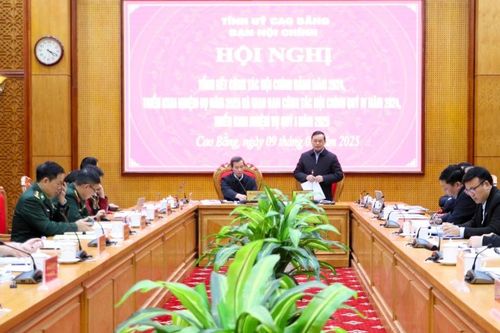 Phó Bí thư Thường trực Tỉnh ủy Triệu Đình Lê: Tiếp tục thực hiện tốt công tác nội chính, phòng, chống tham nhũng, tiêu cực và cải cách tư pháp