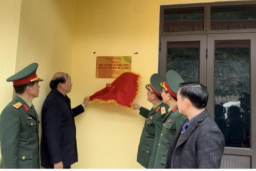 Khánh thành, bàn giao Dự án ổn định dân cư xóm Lũng Cắm, xã Huy Giáp (Bảo Lạc)