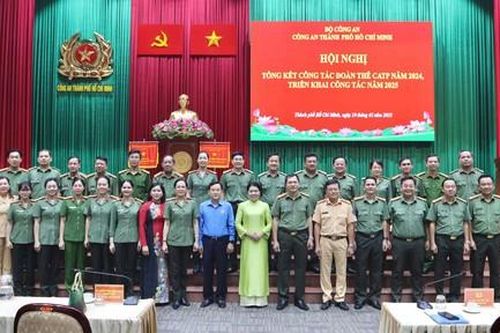 Các đoàn thể Công an TPHCM đóng góp tích cực cho công tác giữ gìn ANTT