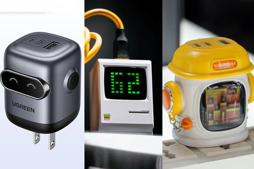 Những mẫu sạc có thiết kế đẹp mắt tích hợp công nghệ GaN