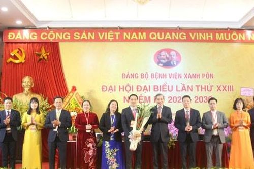 Đồng chí Nguyễn Đức Long được bầu giữ chức Bí thư Đảng ủy Bệnh viện Xanh Pôn
