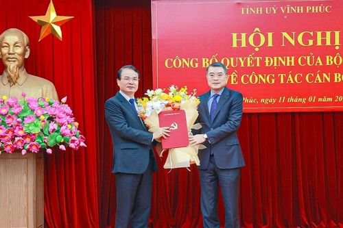 Ông Đặng Xuân Phong giữ chức Bí thư Tỉnh ủy Vĩnh Phúc