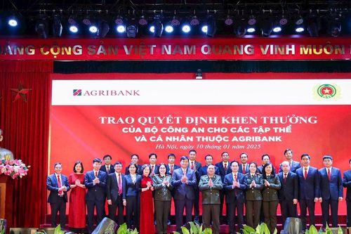 Agribank được công nhận đạt chuẩn 'An toàn về an ninh, trật tự' của Bộ Công an