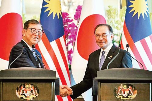 Nhật Bản và Malaysia tăng cường hợp tác an ninh, kinh tế