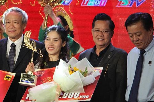 Thí sinh Nguyễn Huỳnh Như đoạt giải Nhất cuộc thi 'Bông lúa vàng' 2024