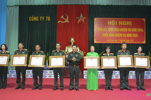 Công ty 78 (Binh đoàn 15) góp phần phát triển kinh tế, xã hội khu vực biên giới