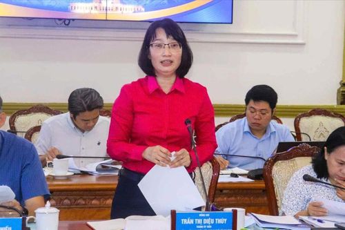 Phó Chủ tịch UBND TPHCM Trần Thị Diệu Thúy làm việc với 4 quận về kế hoạch năm 2025