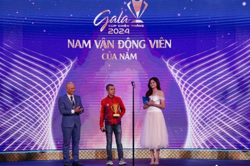 Trần Quyết Chiến và Trịnh Thu Vinh giành giải vận động viên của năm