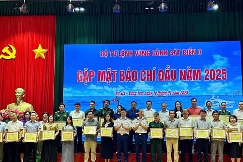 Vùng Cảnh sát biển 3 đạt nhiều thành tích trong công tác đấu tranh phòng, chống tội phạm