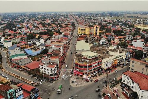 Huyện Hiệp Hòa được công nhận là đô thị loại IV