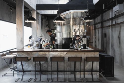 Không gian cà phê độc bản