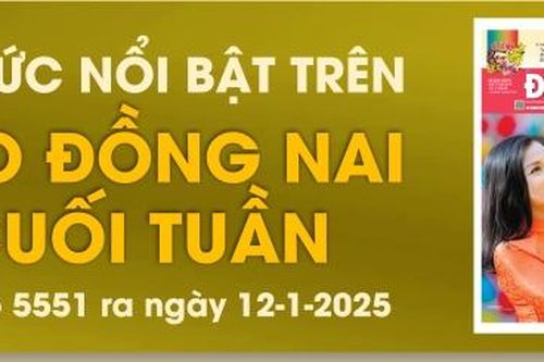 Tin tức nổi bật trên Báo Đồng Nai cuối tuần ra ngày 12-1-2024
