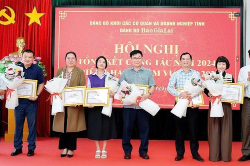 Đảng ủy Báo Gia Lai tổng kết công tác năm 2024 triển khai nhiệm vụ năm 2025