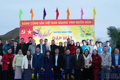 Huyện Bảo Yên gặp mặt các cơ quan thông tấn, báo chí nhân dịp Xuân Ất Tỵ