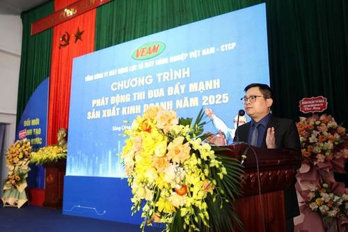 Tổng công ty VEAM: Phát động thi đua, đưa hoạt động sản xuất kinh doanh 'về đích' năm 2025