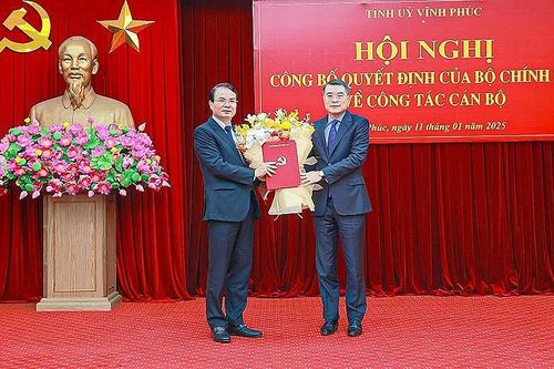 Vĩnh Phúc có tân Bí thư Tỉnh ủy