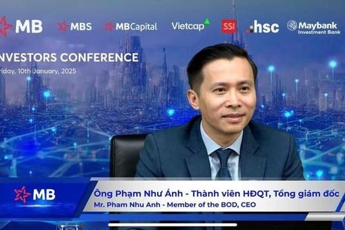 CEO MB: 'Ưu tiên tối thiểu 50% room tăng trưởng tín dụng năm 2025 cho bán lẻ và doanh nghiệp vừa và nhỏ'