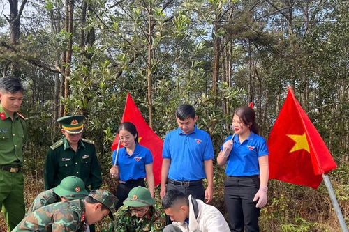 Đắk Nông rực sáng, lấp lánh cờ Tổ quốc nhờ công trình thanh niên 'Thắp sáng đường biên'