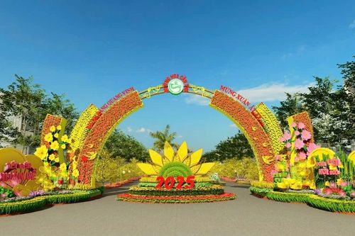 Đường hoa Xuân Cần Thơ 'Hội tụ và phát triển'