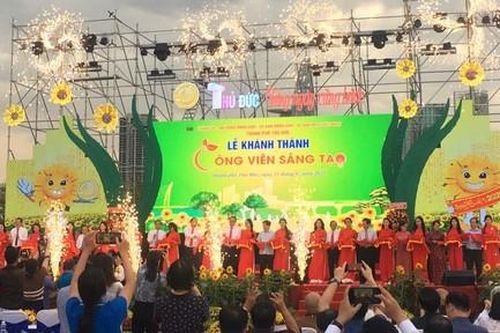 Thành phố Thủ Đức: Khánh thành Công viên Sáng tạo bên bờ sông Sài Gòn