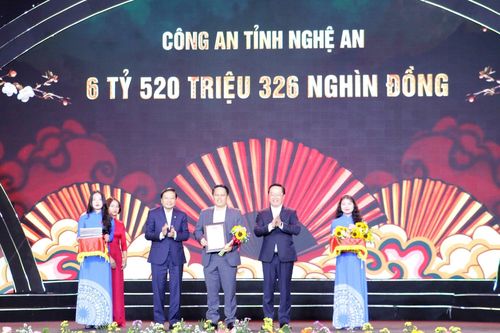 Hơn 132 tỷ đồng ủng hộ chương trình 'Nghĩa tình dòng Lam - Xuân Ất Tỵ năm 2025'