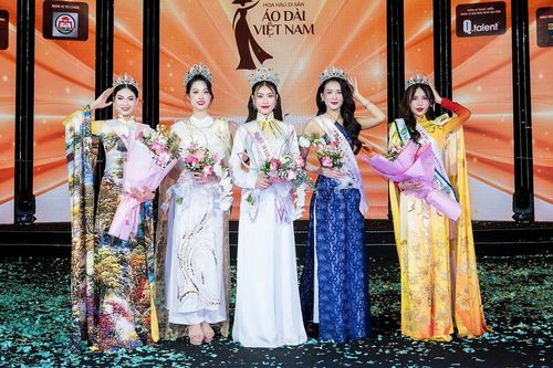 Thí sinh Cao Bằng Hoàng Châu Anh đăng quang Hoa hậu Di sản Áo dài Việt Nam 2024