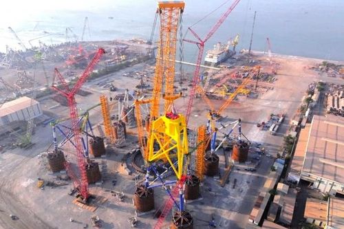 Ứng dụng công nghệ hiện đại trong chế tạo chân đế điện gió ngoài khơi