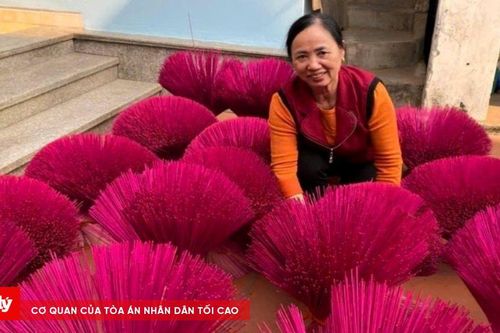 Làng hương Đông Khê hối hả vào vụ Tết