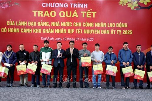 Quan tâm chăm lo Tết cho đoàn viên, người lao động