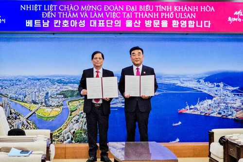 Khánh Hòa - Ulsan: Mối quan hệ hữu nghị lâu dài, bền vững