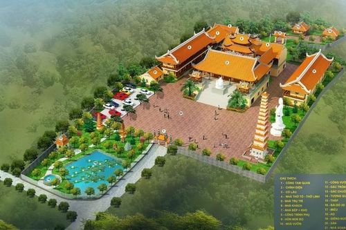 Nghệ An: Lễ thượng lương chánh điện chùa Tạnh