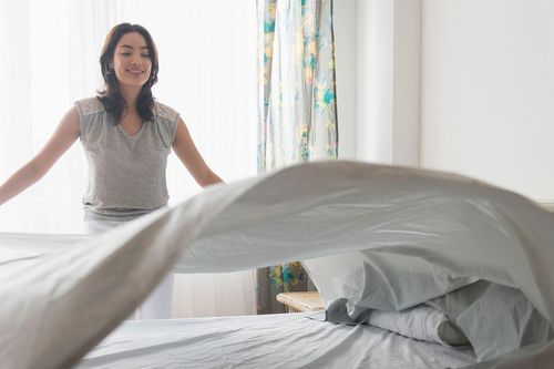 Bao lâu nên giặt ga trải giường một lần?