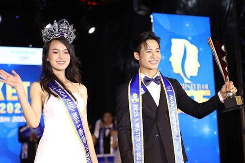 Ngắm nhan sắc Hoa khôi và Nam vương vừa giành vương miện 'MISS & MISTER OU' 2025