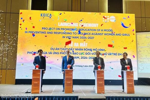 Khởi động hai dự án trị giá 5,5 triệu USD giúp đẩy lùi bạo lực trên cơ sở giới đối với phụ nữ và trẻ em gái ở Việt Nam