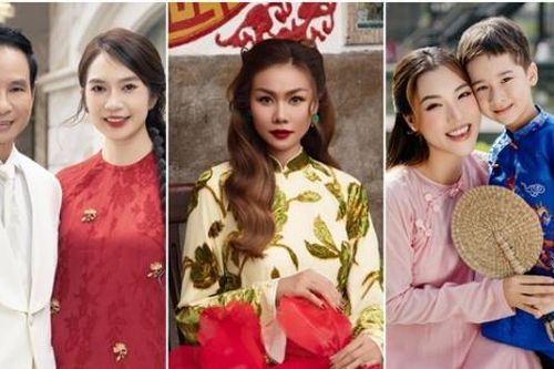 Mỹ nhân Việt gợi ý áo dài Tết: Truyền thống, không lo 'đụng hàng'