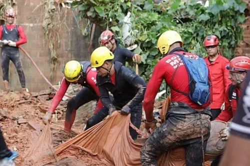 Lở đất do mưa lớn ở miền Đông Nam Brazil khiến nhiều người thiệt mạng