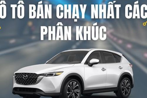Những mẫu ô tô bán chạy nhất phân khúc năm 2024