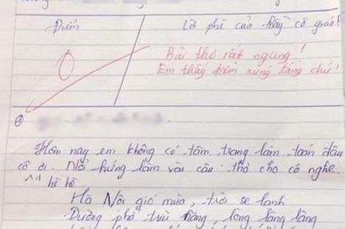 Bài thơ của học trò bị chấm 0 điểm, biết lý do dân tình đồng ý tuyệt đối với giáo viên