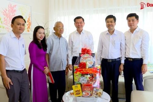 Bí thư Tỉnh ủy Nguyễn Hồng Lĩnh thăm, chúc Tết các đồng chí nguyên là Bí thư Tỉnh ủy qua các thời kỳ