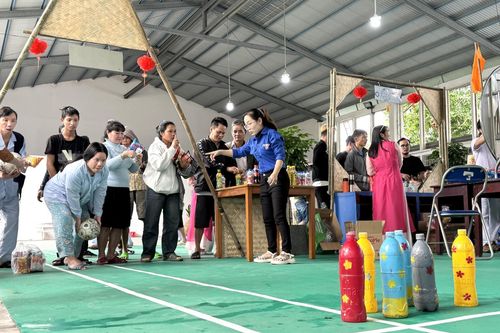 Bệnh viện Chuyên khoa Tâm thần tỉnh tổ chức Hội chợ xuân cho bệnh nhân
