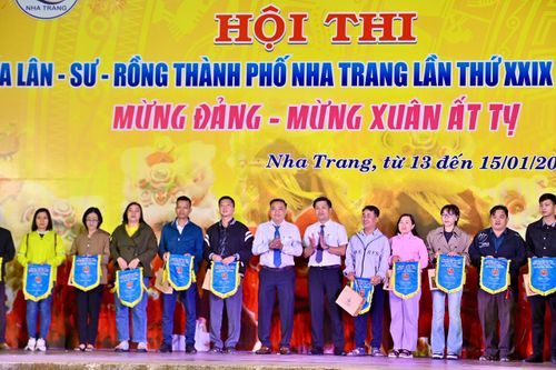 Khai mạc Hội thi Lân - sư - rồng TP. Nha Trang lần thứ 29